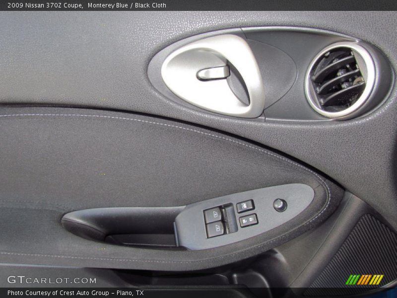 Monterey Blue / Black Cloth 2009 Nissan 370Z Coupe