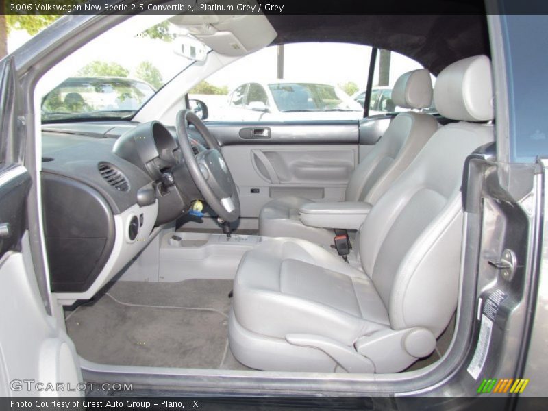  2006 New Beetle 2.5 Convertible Grey Interior