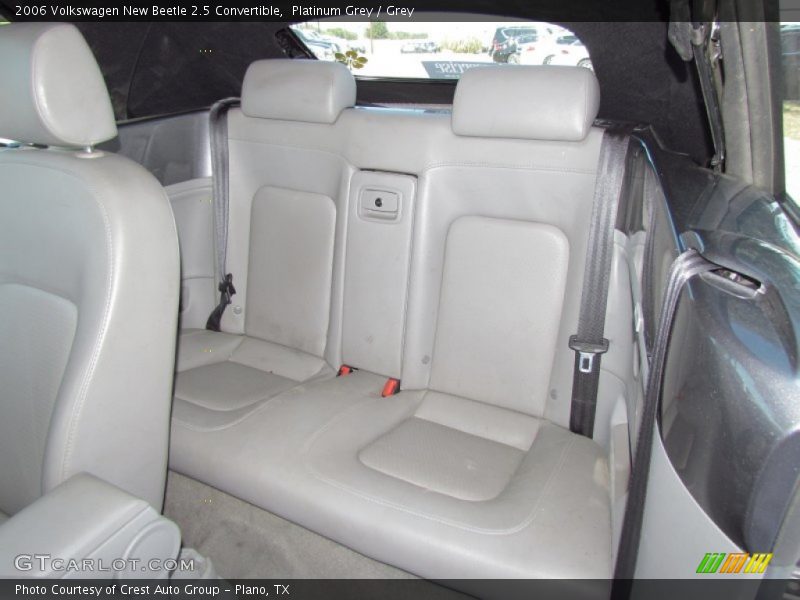  2006 New Beetle 2.5 Convertible Grey Interior