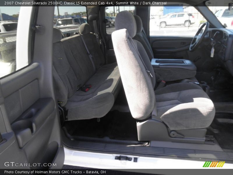 Summit White / Dark Charcoal 2007 Chevrolet Silverado 2500HD Classic LS Extended Cab 4x4