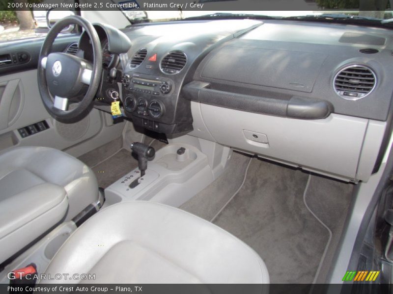  2006 New Beetle 2.5 Convertible Grey Interior