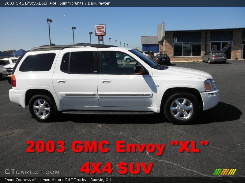 Summit White / Dark Pewter 2003 GMC Envoy XL SLT 4x4