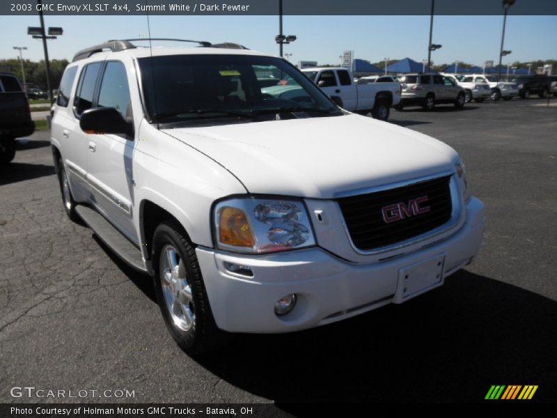 Summit White / Dark Pewter 2003 GMC Envoy XL SLT 4x4