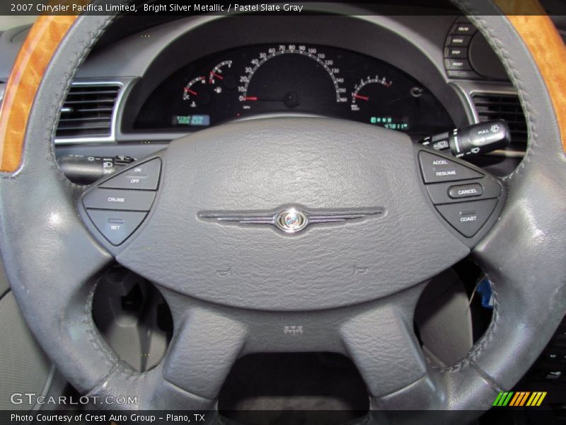 Bright Silver Metallic / Pastel Slate Gray 2007 Chrysler Pacifica Limited