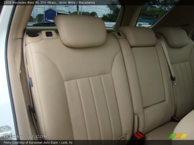 Arctic White / Macadamia 2008 Mercedes-Benz ML 350 4Matic