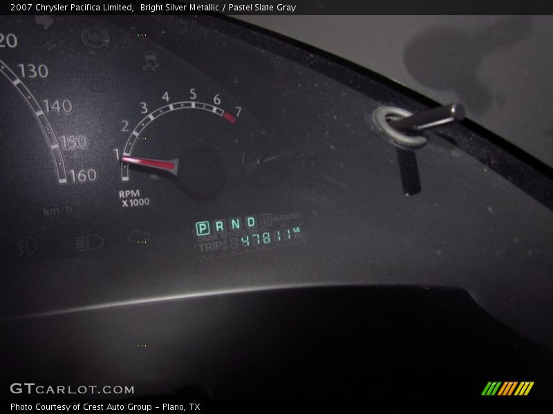 Bright Silver Metallic / Pastel Slate Gray 2007 Chrysler Pacifica Limited