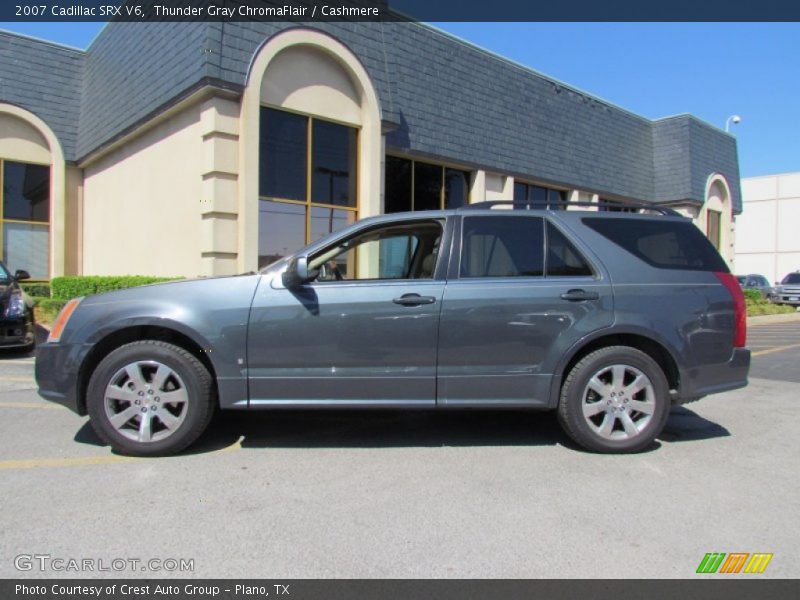 Thunder Gray ChromaFlair / Cashmere 2007 Cadillac SRX V6