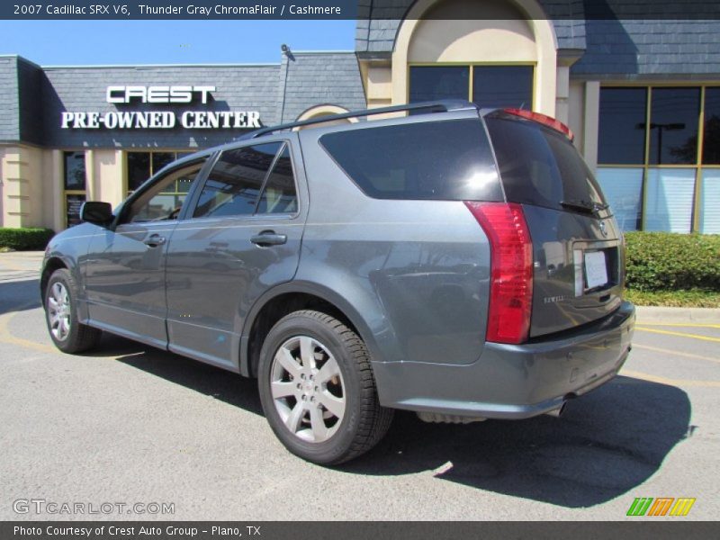 Thunder Gray ChromaFlair / Cashmere 2007 Cadillac SRX V6