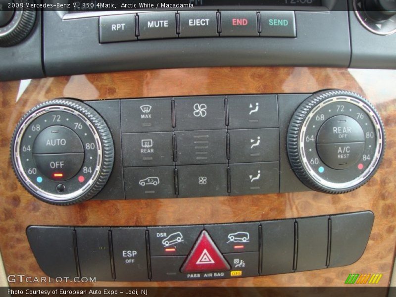 Arctic White / Macadamia 2008 Mercedes-Benz ML 350 4Matic