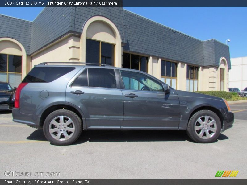 Thunder Gray ChromaFlair / Cashmere 2007 Cadillac SRX V6