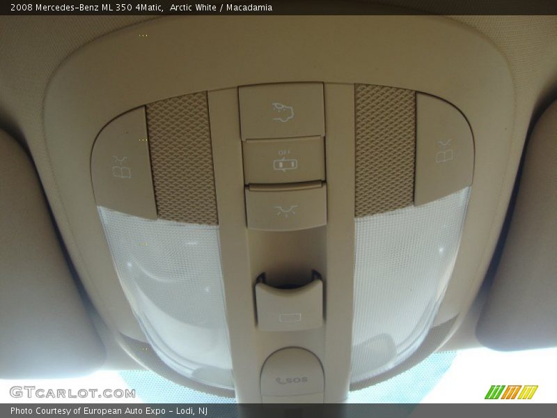 Arctic White / Macadamia 2008 Mercedes-Benz ML 350 4Matic