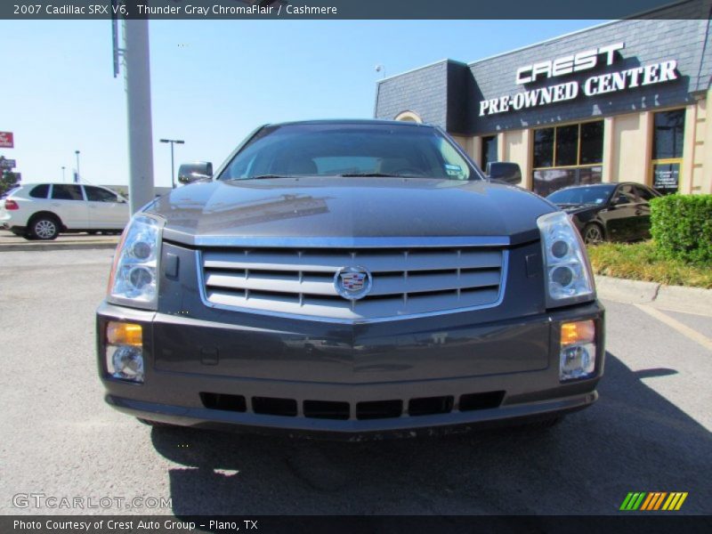 Thunder Gray ChromaFlair / Cashmere 2007 Cadillac SRX V6