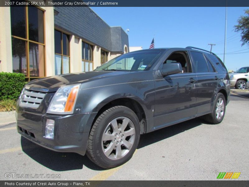 Thunder Gray ChromaFlair / Cashmere 2007 Cadillac SRX V6