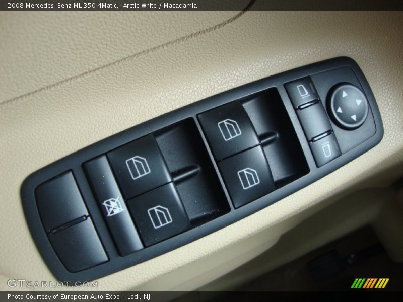 Arctic White / Macadamia 2008 Mercedes-Benz ML 350 4Matic