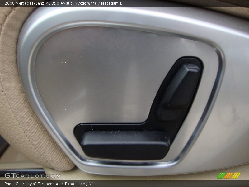 Arctic White / Macadamia 2008 Mercedes-Benz ML 350 4Matic