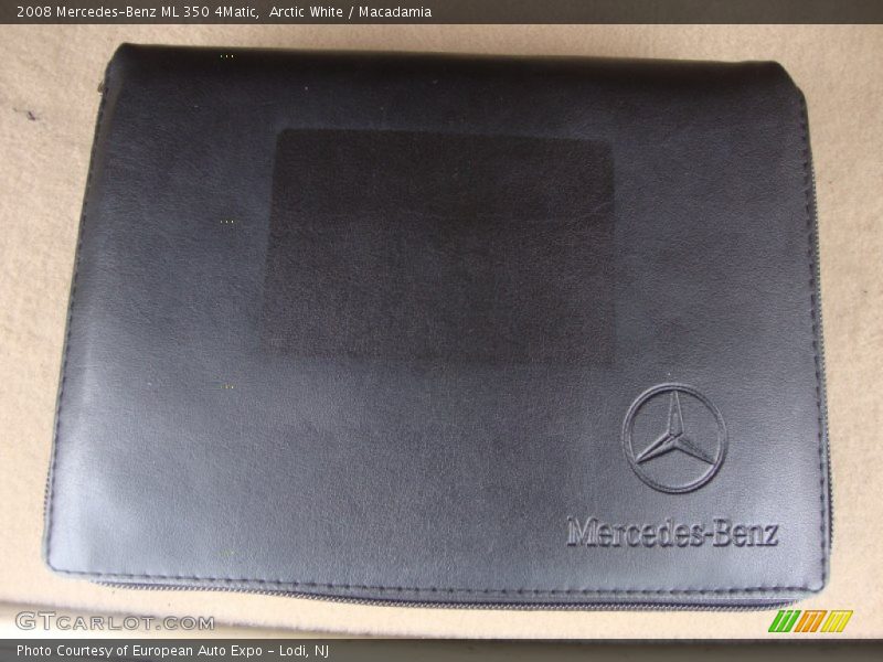 Arctic White / Macadamia 2008 Mercedes-Benz ML 350 4Matic