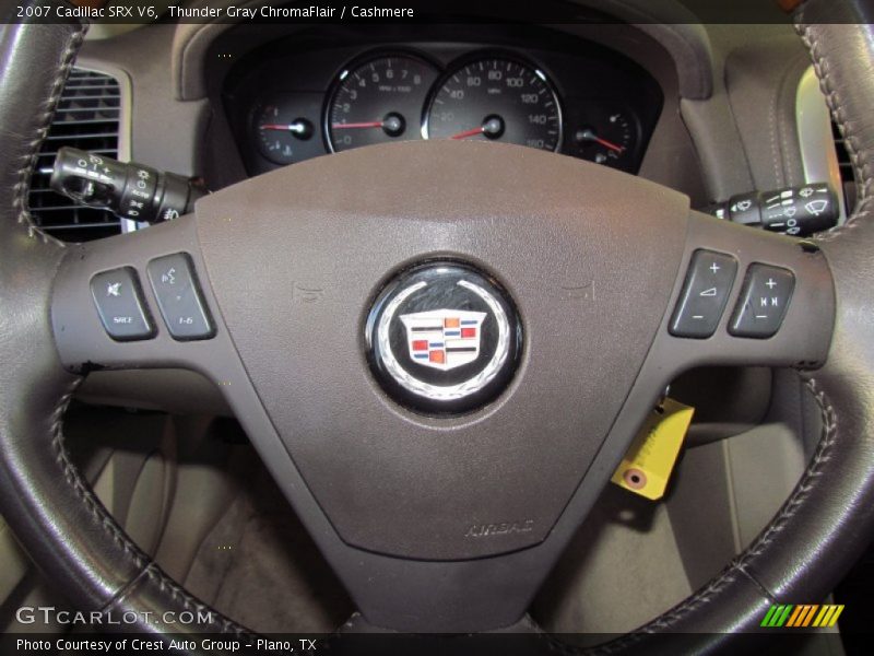 Thunder Gray ChromaFlair / Cashmere 2007 Cadillac SRX V6