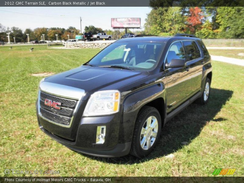 Carbon Black Metallic / Jet Black 2012 GMC Terrain SLE