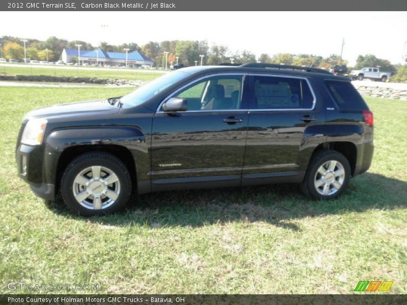 Carbon Black Metallic / Jet Black 2012 GMC Terrain SLE