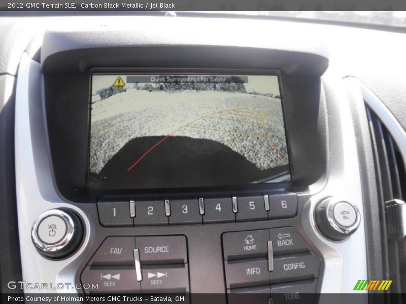 Carbon Black Metallic / Jet Black 2012 GMC Terrain SLE