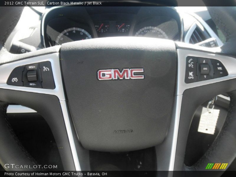 Carbon Black Metallic / Jet Black 2012 GMC Terrain SLE