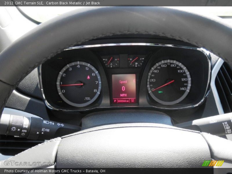 Carbon Black Metallic / Jet Black 2012 GMC Terrain SLE