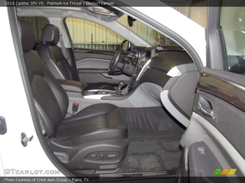 Platinum Ice Tricoat / Ebony/Titanium 2010 Cadillac SRX V6