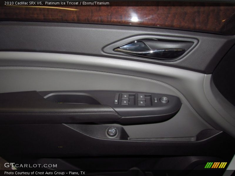 Platinum Ice Tricoat / Ebony/Titanium 2010 Cadillac SRX V6