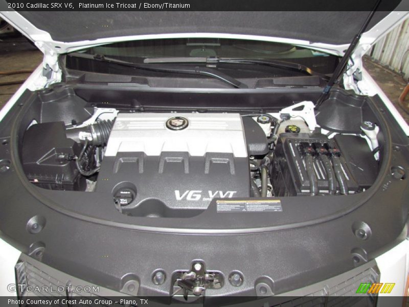 Platinum Ice Tricoat / Ebony/Titanium 2010 Cadillac SRX V6