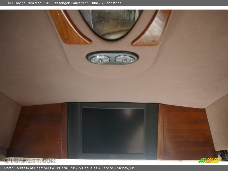 Black / Sandstone 2003 Dodge Ram Van 1500 Passenger Conversion