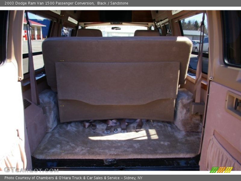 Black / Sandstone 2003 Dodge Ram Van 1500 Passenger Conversion