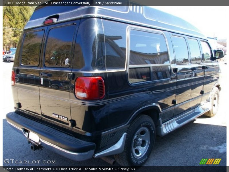 Black / Sandstone 2003 Dodge Ram Van 1500 Passenger Conversion