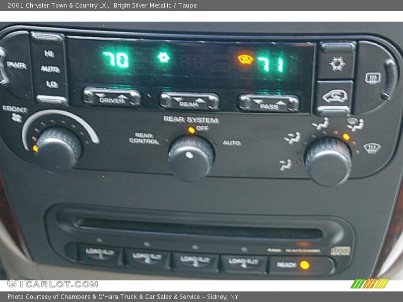 Controls of 2001 Town & Country LXi