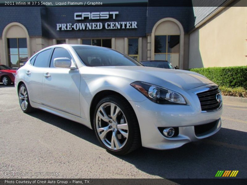 Liquid Platinum / Graphite 2011 Infiniti M 37 S Sedan