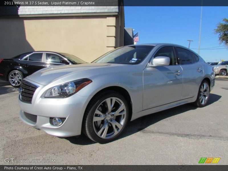 Liquid Platinum / Graphite 2011 Infiniti M 37 S Sedan