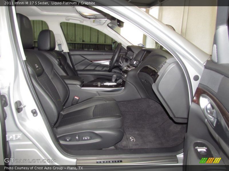 Liquid Platinum / Graphite 2011 Infiniti M 37 S Sedan