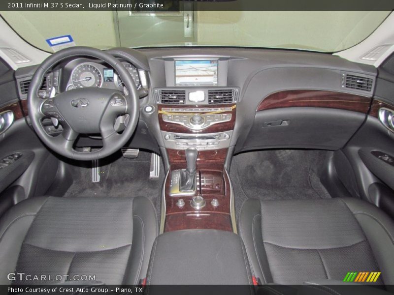 Liquid Platinum / Graphite 2011 Infiniti M 37 S Sedan