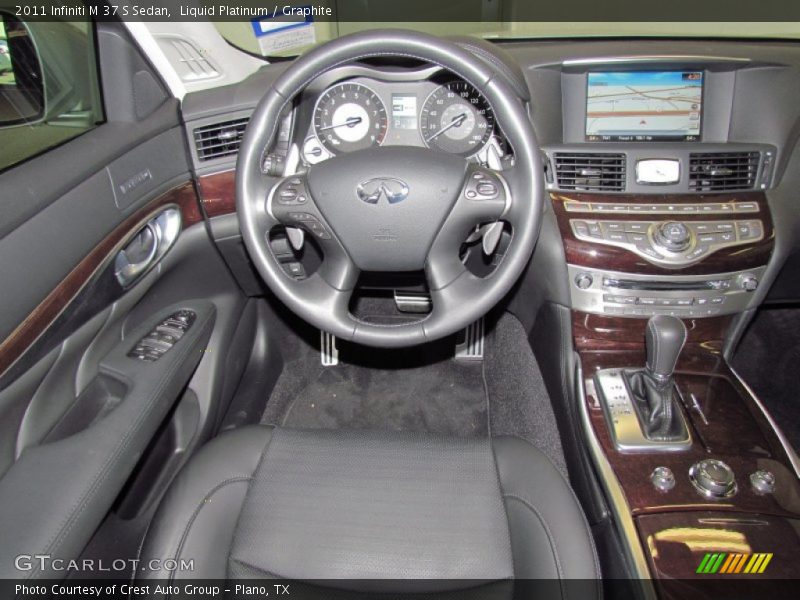 Liquid Platinum / Graphite 2011 Infiniti M 37 S Sedan