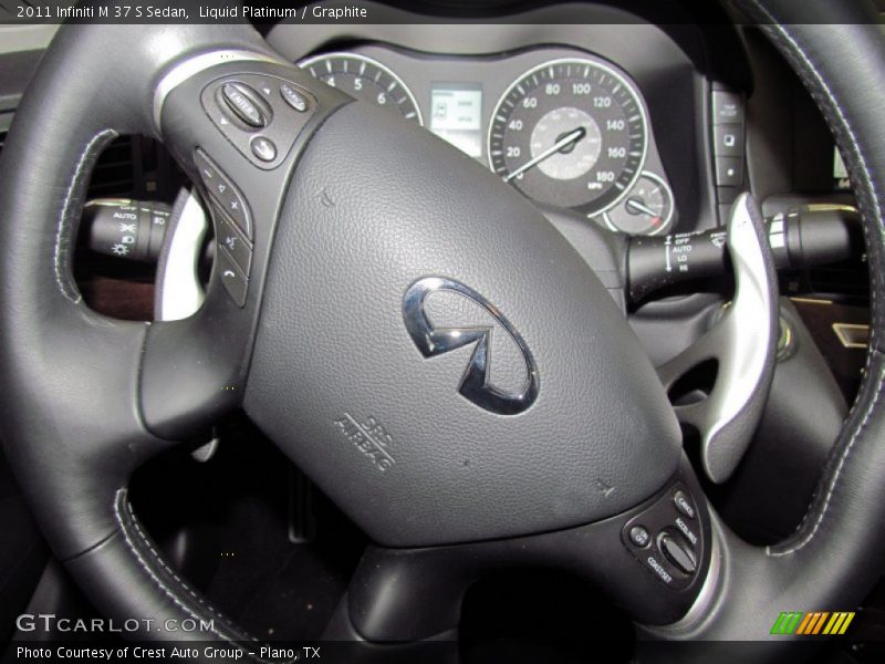 Liquid Platinum / Graphite 2011 Infiniti M 37 S Sedan