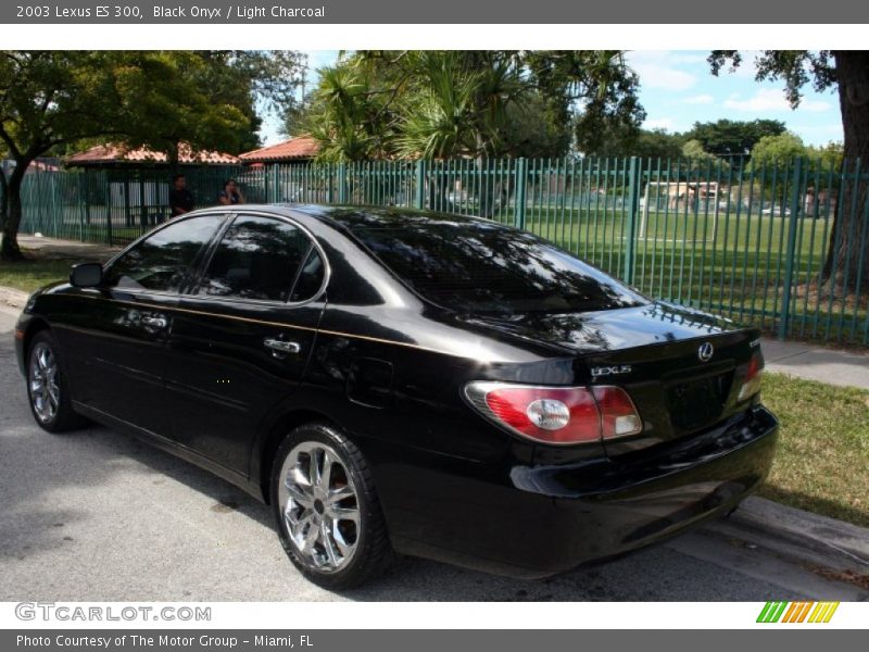 Black Onyx / Light Charcoal 2003 Lexus ES 300