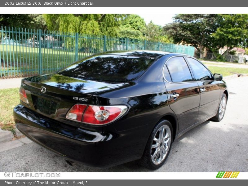 Black Onyx / Light Charcoal 2003 Lexus ES 300