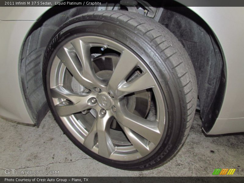 Liquid Platinum / Graphite 2011 Infiniti M 37 S Sedan