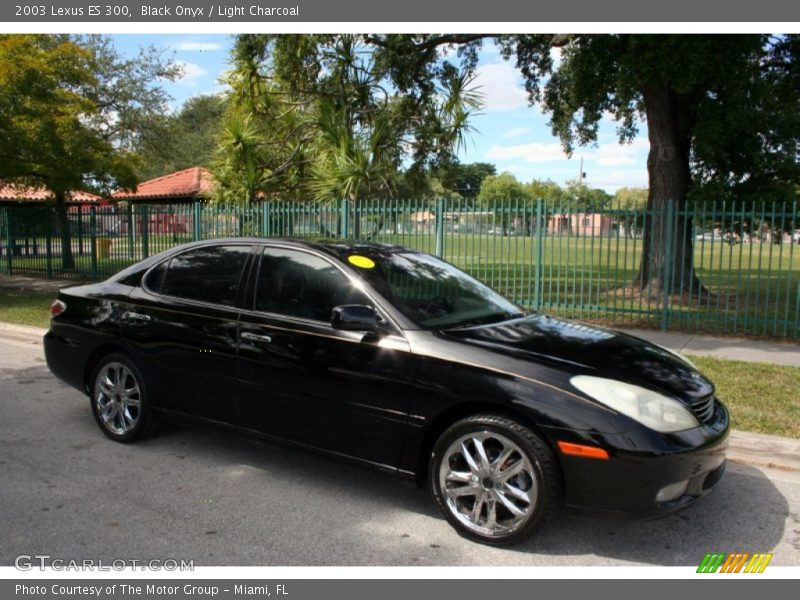 Black Onyx / Light Charcoal 2003 Lexus ES 300