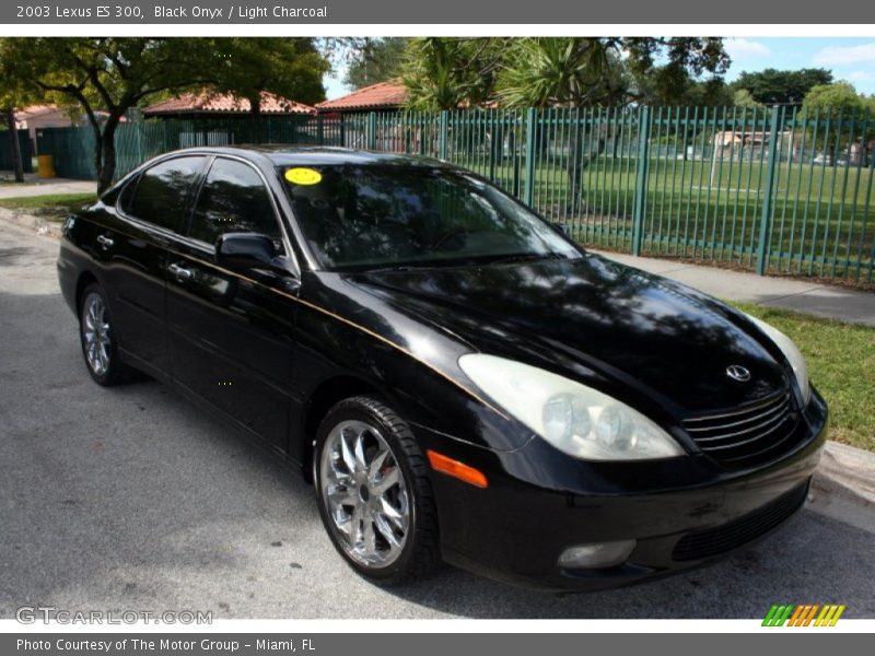 Black Onyx / Light Charcoal 2003 Lexus ES 300
