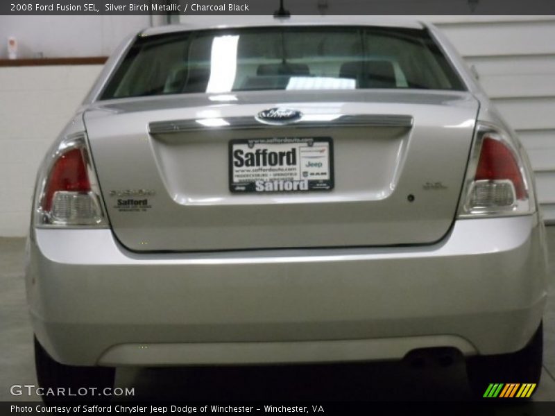 Silver Birch Metallic / Charcoal Black 2008 Ford Fusion SEL