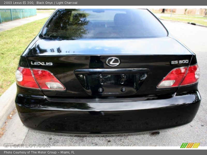 Black Onyx / Light Charcoal 2003 Lexus ES 300