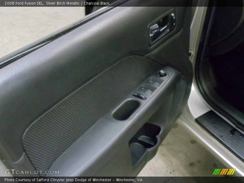 Silver Birch Metallic / Charcoal Black 2008 Ford Fusion SEL