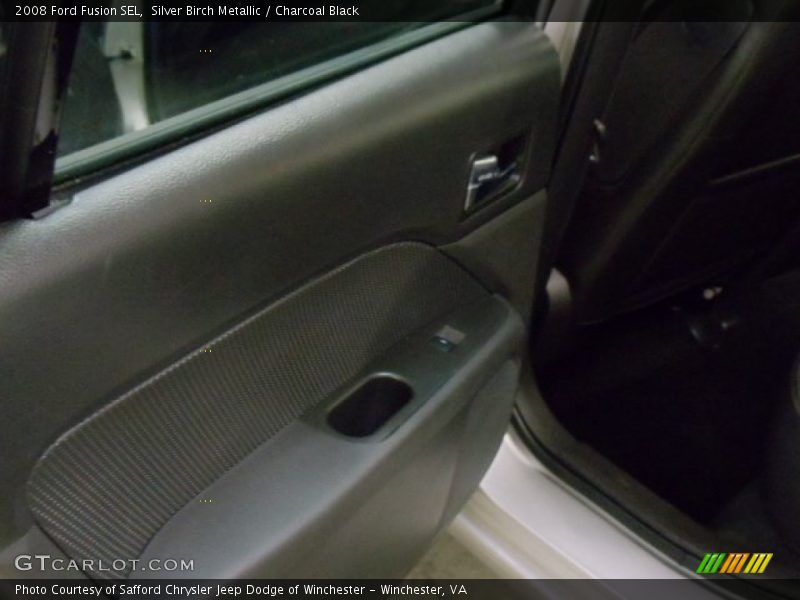 Silver Birch Metallic / Charcoal Black 2008 Ford Fusion SEL