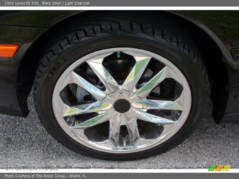 Black Onyx / Light Charcoal 2003 Lexus ES 300