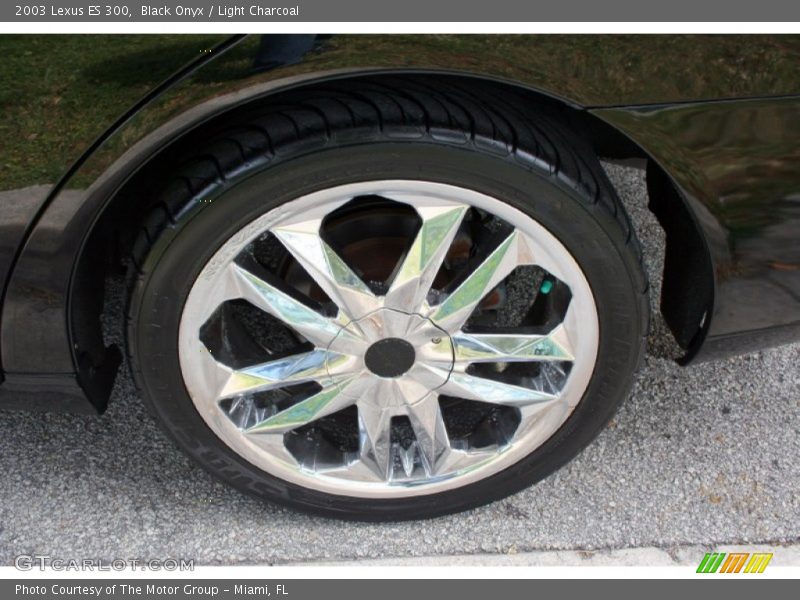 Black Onyx / Light Charcoal 2003 Lexus ES 300